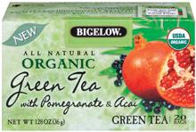 Bigelow Organic Pomegranate Acai Green Tea 20ct