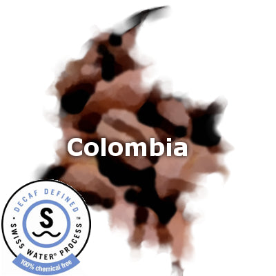 Colombian Fair Trade Organic Swiss Water Decaf Coffee