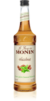 Monin Zero Calorie Raspberry Syrup 750 mL