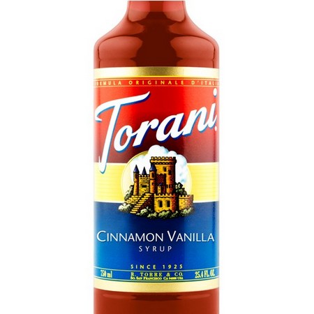 Torani Cinnamon Vanilla Syrup 750 mL