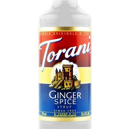 Torani Ginger Spice Syrup 750 mL