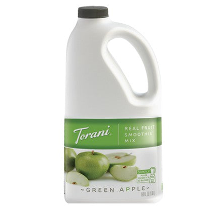 Torani Green Apple Real Fruit Smoothie Mix 64 oz