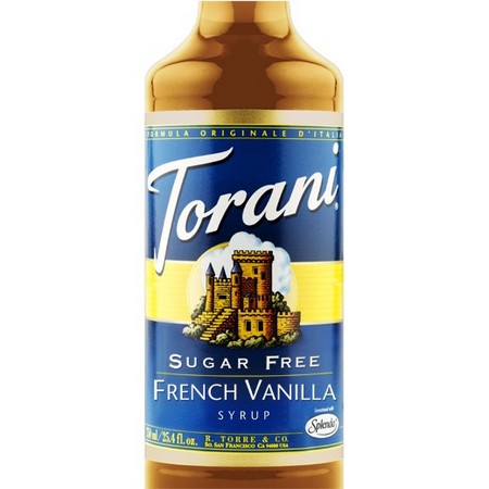 Torani Sugar Free Vanilla Bean Syrup 750 mL