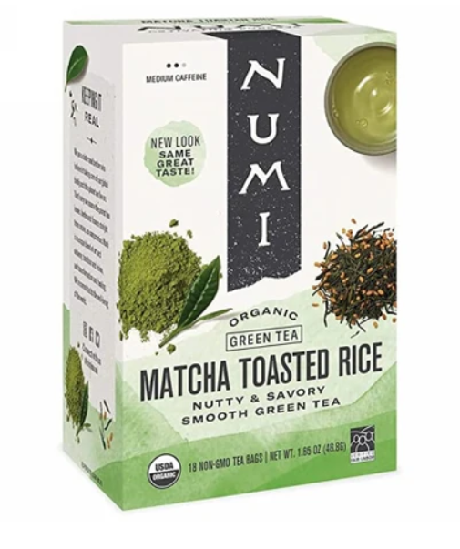 Numi Matcha Toasted Rice Tea 18ct