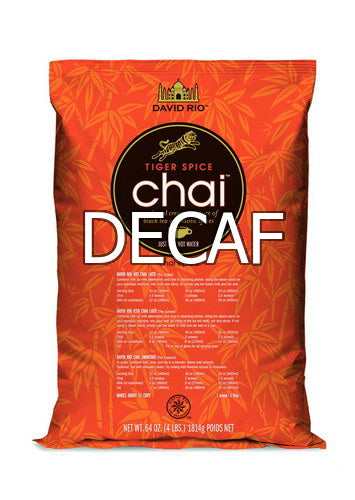 David Rio Tiger Spice Decaf Chai 4lb