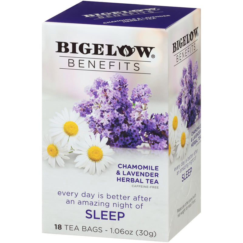 Bigelow Benefits Sleep Chamomile and Lavender Tea 18ct