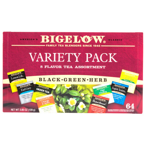 Bigelow Black Tea Variety Pack 64ct