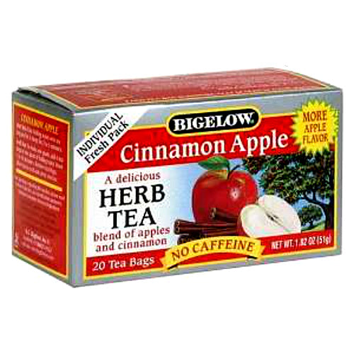 Bigelow Cinnamon Apple Herbal Tea 28ct