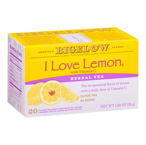 Bigelow I Love Lemon Herbal Tea 28ct