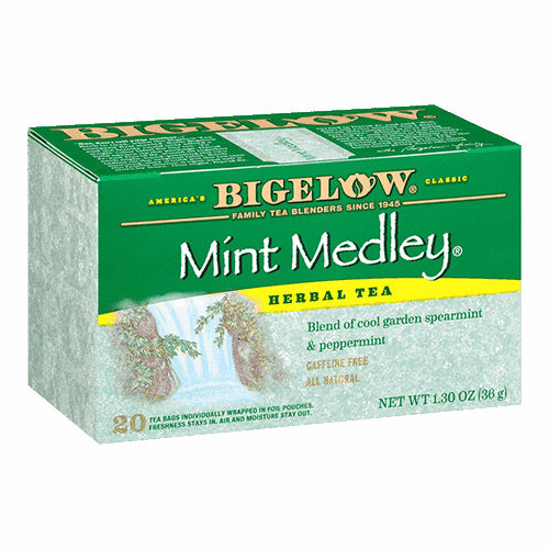 Bigelow Mint Medley Herbal Tea 20ct