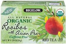 Bigelow Organic Pear Rooibos Tea 20ct