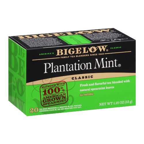 Bigelow Plantation Mint Tea 28ct