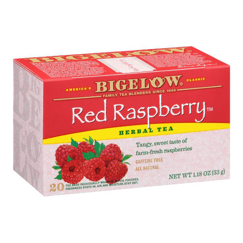 Bigelow Red Raspberry Herbal Tea 20ct