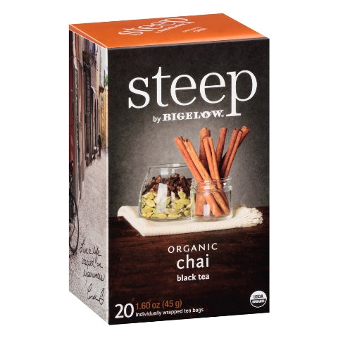 Bigelow STEEP Organic Chai 20ct
