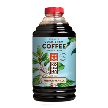 Organic French Vanilla Coffee Concentrate 32 oz