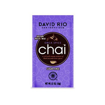 David Rio Sugar Free Orca Spice Chai 12 Pack