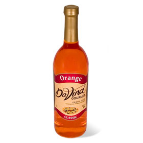 DaVinci Orange Syrup 750 mL