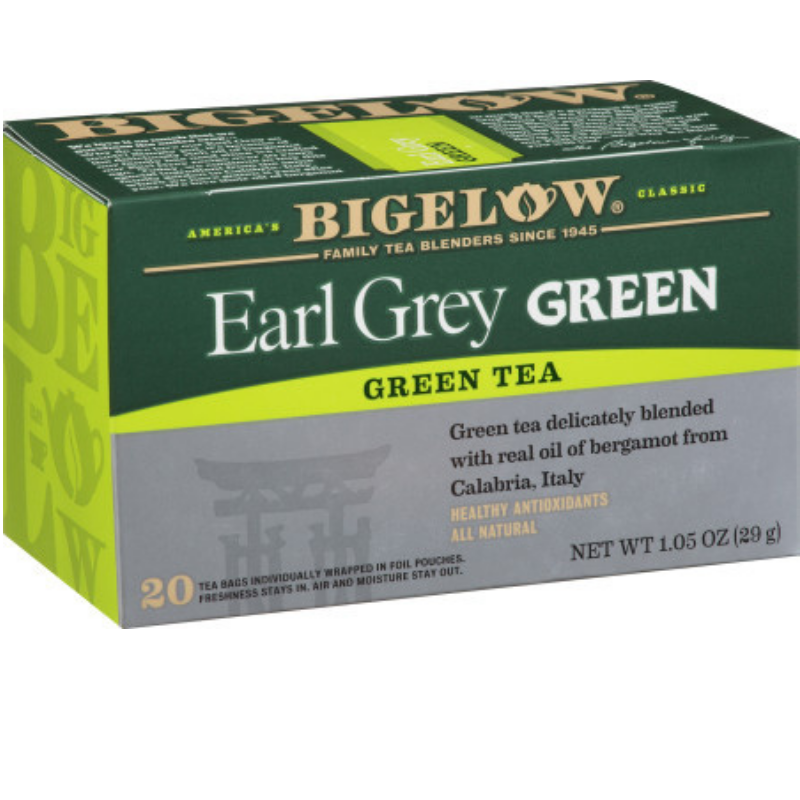 Bigelow Earl Grey Green Tea 20ct