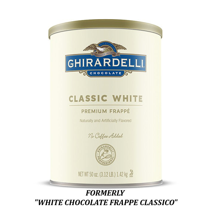 Ghirardelli Classic White Premium Frappe 3.12 lb