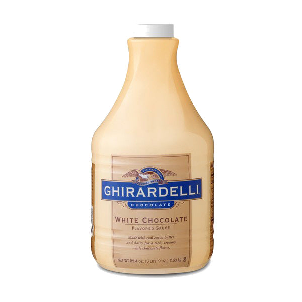 Ghirardelli White Chocolate Sauce 90 oz