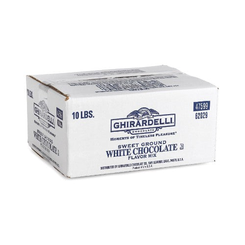 Ghirardelli Sweet Ground White Chocolate Powder 10lb