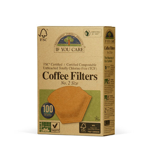 If You Care Compostable Coffee Filter #2 Cone 100ct