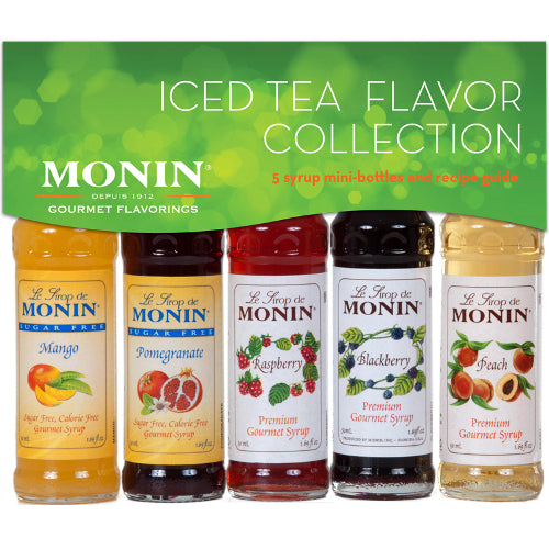 Monin Iced Tea Collection Sample Bottles