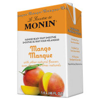 Monin Peach Smoothie Mix 46 oz