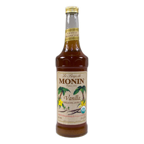 Monin Organic Vanilla Syrup 750 mL