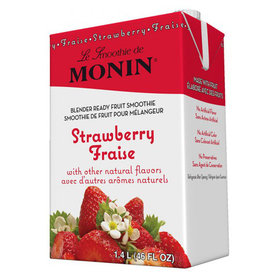 Monin Strawberry Smoothie Mix 46 oz