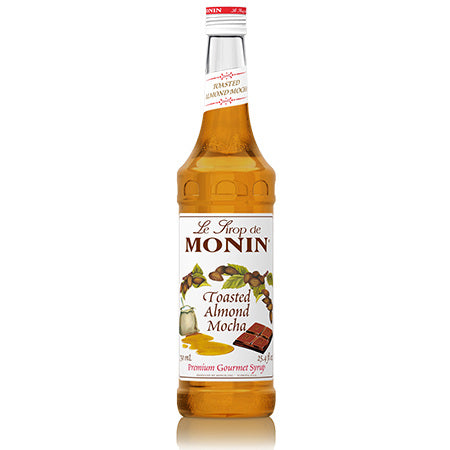 Monin Toasted Almond Mocha Syrup 750 mL