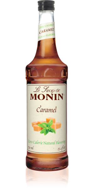 Monin Zero Calorie Caramel Syrup 750 mL