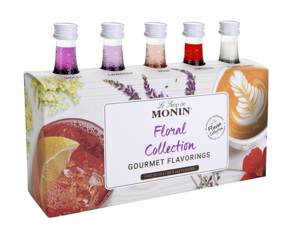 Monin Sample Bottles-Floral Edition