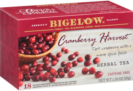 Bigelow Cranberry Harvest Tea 18ct