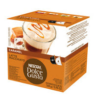 Nescafe Dolce Gusto Coffee Capsules, Caramel Latte Macchiato 48 Single  Serve Pod