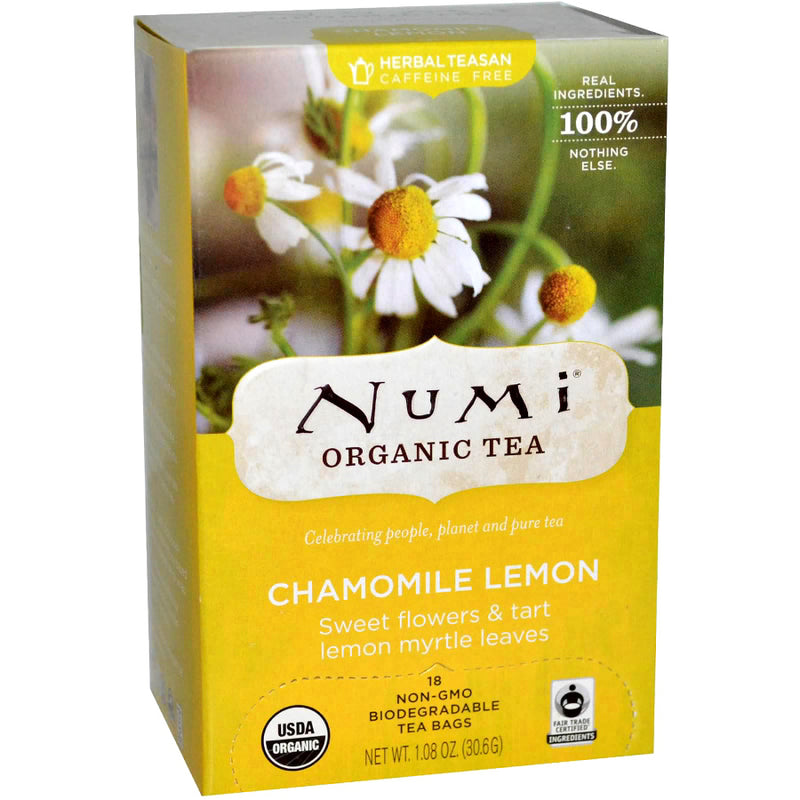 Numi Chamomile Lemon Tea 18ct