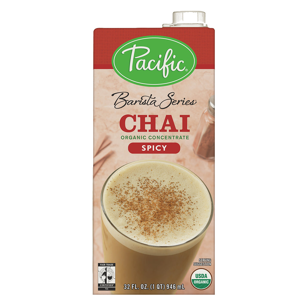 Pacific Barista Spicy Organic Chai Concentrate 32 oz