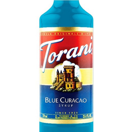 Torani Blue Curacao Syrup 750 mL