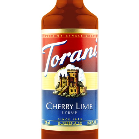 Torani Cherry Lime Syrup 750 mL