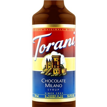Torani Chocolate Milano Syrup 750 mL