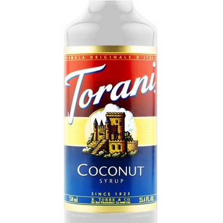 Torani Coconut Syrup 750 mL