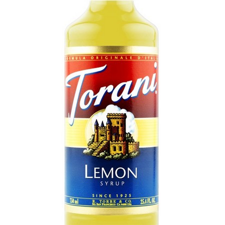 Torani Lemon Syrup 750 mL