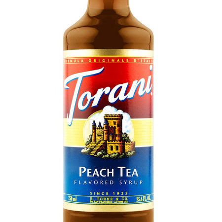 Torani Peach Tea Syrup 750 mL