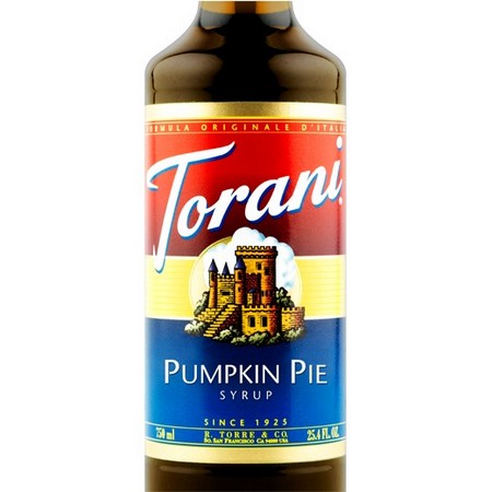 Torani Pumpkin Pie Syrup 750 mL