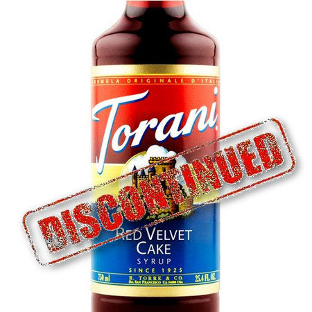 Torani Red Velvet Cake Syrup 750 mL