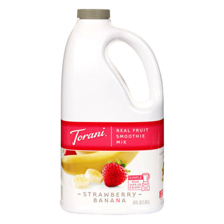 Torani Strawberry Real Fruit Smoothie Mix 64 oz