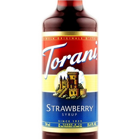 Torani Strawberry Syrup 750 mL