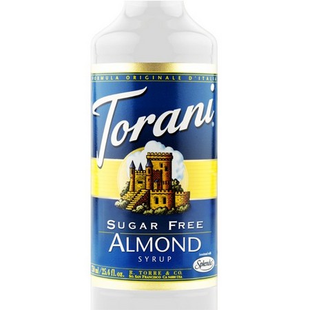 Torani Sugar Free Almond Syrup 750 mL