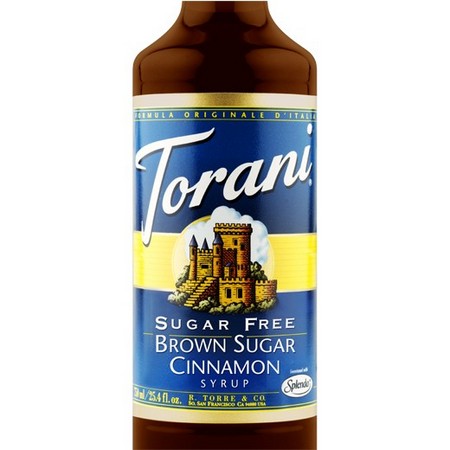 Torani Sugar Free Brown Sugar Cinnamon Syrup 750 mL