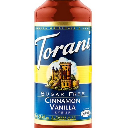 Torani Sugar Free Cinnamon Vanilla Syrup 750 mL